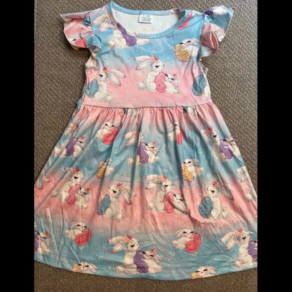 girls 5/6 EASTER dress-NEW